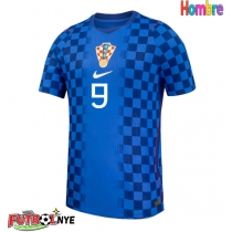 Camiseta Croacia Andrej Kramaric #9 Visitante Equipación Mundial 2026 manga corta